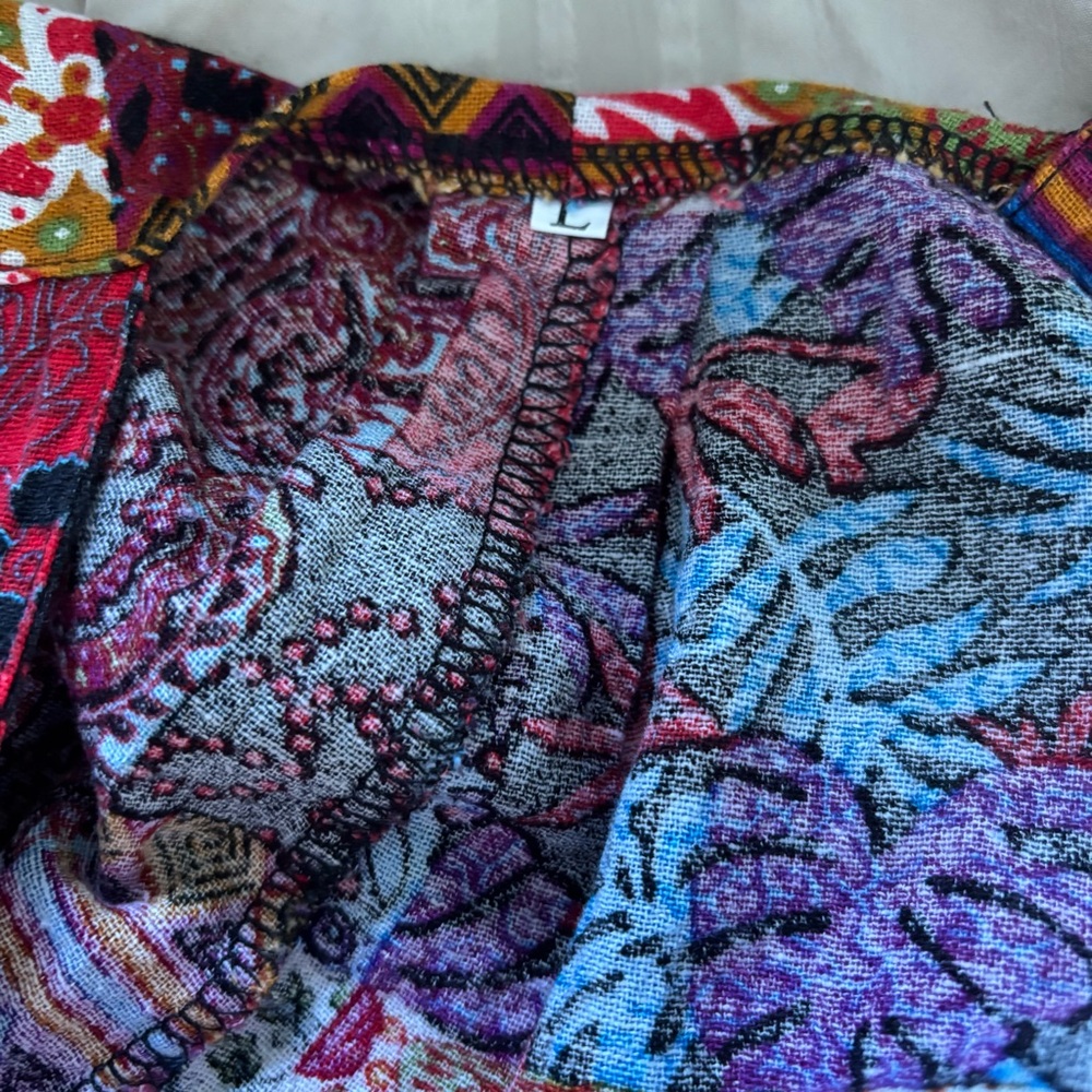 Colorful Patchwork overalls - Picture 5 of 10